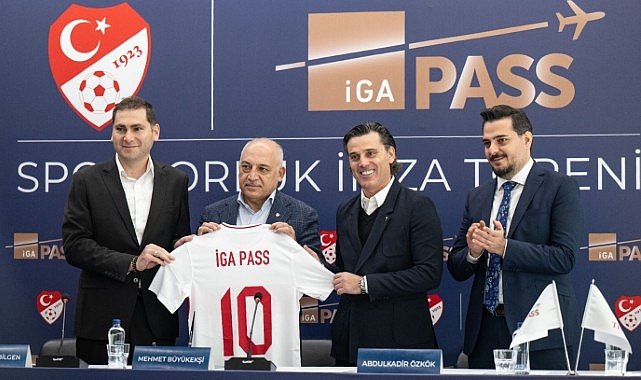 İGA PASS, A Millî Kadın ve Erkek Futbol Takımlarının ‘Resmî Sponsoru’ oldu