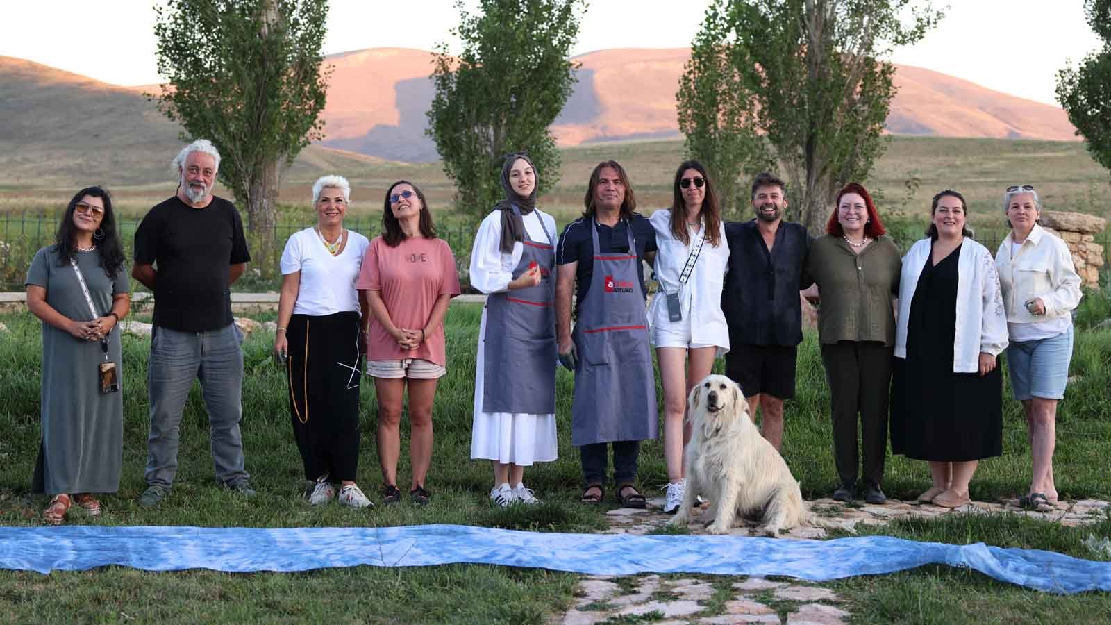 Bayburt'ta Sanat Dolu Günler Arnica Art Land Çalıştayı 2024